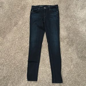 EUC AG supper skinny ankle legging jeans size 24R